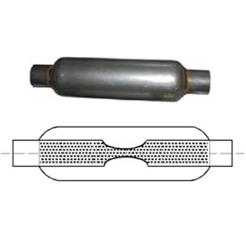 Hangtompító középdob 60*400 mm