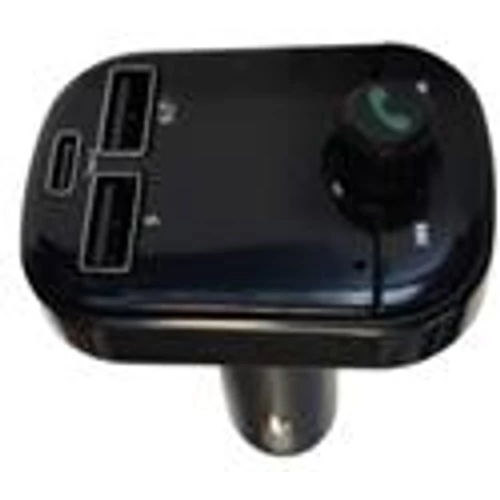 Bluetooth / FM Transzmitter, LED kijelzővel, 2+1 USB port (A26)
