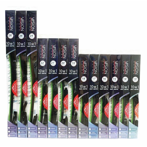 Viision Ultra univerzális első ablaktörlő lapát 10 adapterrel, 525 mm/21