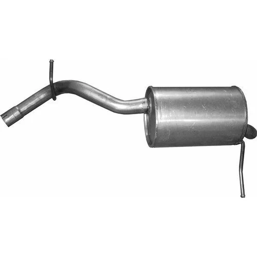 Polmo hátsó kipufogódob, Citroen C5/Peugeot 508 1.6D, 2010-