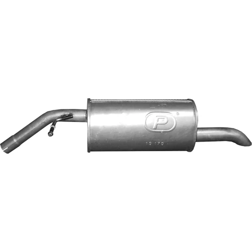 Polmo hátsó kipufogódob, Citroen C3 Picasso, Peugeot 207/208 1.6D, 2007-