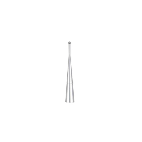 Antenna, ezüst, 10cm, adapterekkel