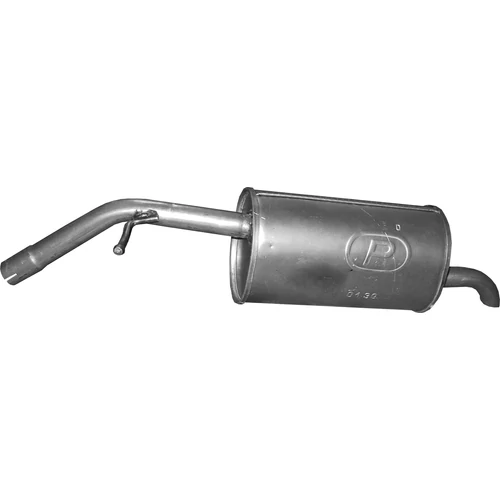 Polmo hátsó kipufogódob, Citroen C3/C4, Peugeot 2008/208 1.2, 2012-