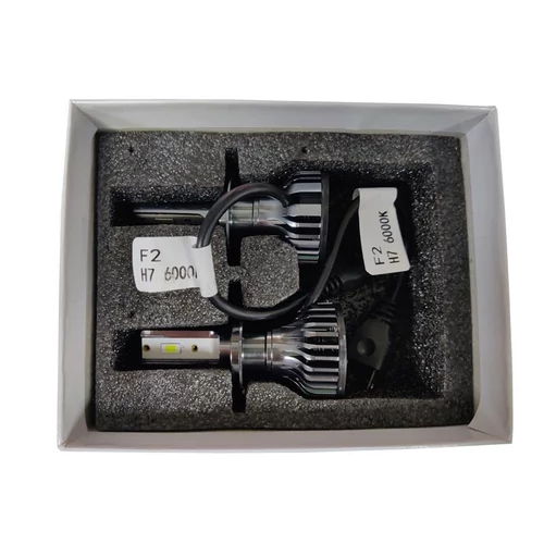 Cree C6 LED izzó, H7, 28W, 8-80V (2db)