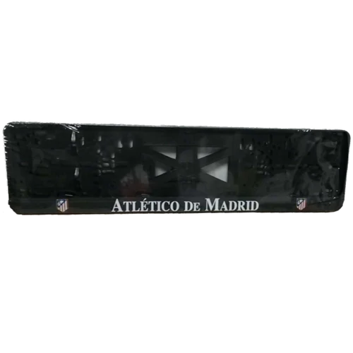 Rendszámtábla tartó, 3D feliratos, logós, Athletico Madrid (P341)