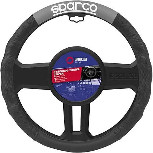 Kormányvédő, Sparco, fekete-szürke, 38 cm (9312)