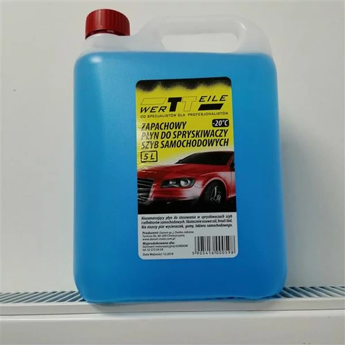Téli szélvédőmosó folyadék kannában, -20°C, 5l (WERTTEILE 5L)