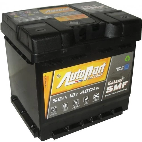 AUTOPART Galaxy SMF 55Ah 480A jobb+ akkumulátor