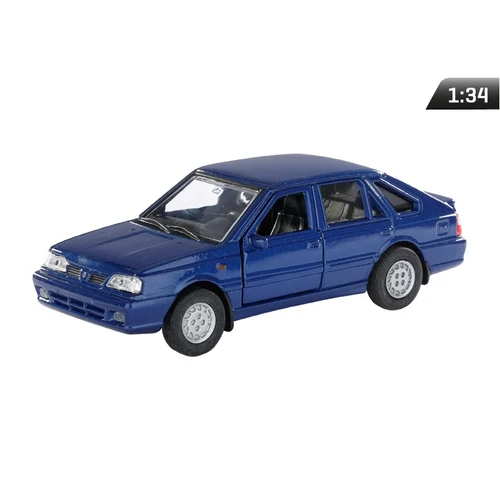 Makett autó, 1:34, PRL Polonez Caro Plus, sötétkék