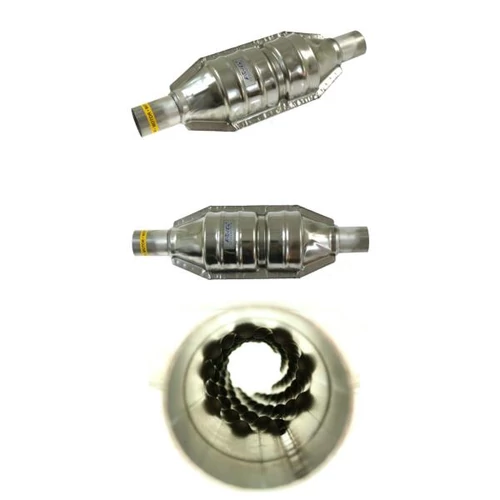 Univerzális kerek gázgyorsító középdob 1600-2500 cm³, A katalizátor kinézetű