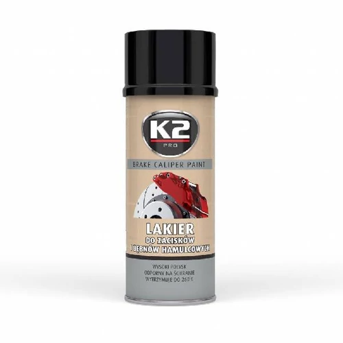 K2AUTO fekete féknyereg festék, 400ml, LAKIER