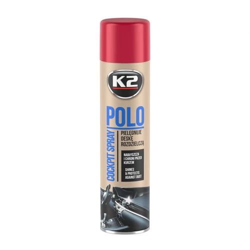 K2AUTO cseresznye illatú műszerfal ápoló spray, 750ml, POLO