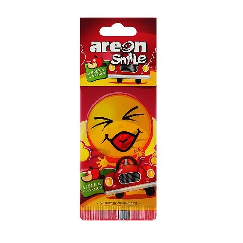 Illatosító, Areon Smile, Apple & Cinnanon (Alma-Fahéj)