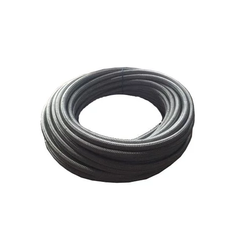 Üzemanyagcső, E5, belső vásznas, fémszövet erősítéssel, Ø10mm