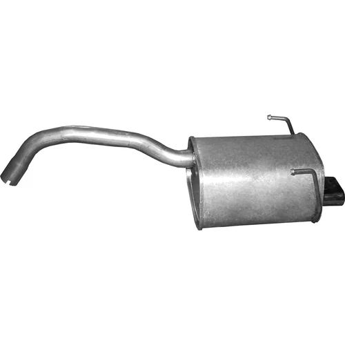 Polmo hátsó kipufogódob, Fiat 500 Cabrio, Hatchback, 1.2, 2007-2010.05
