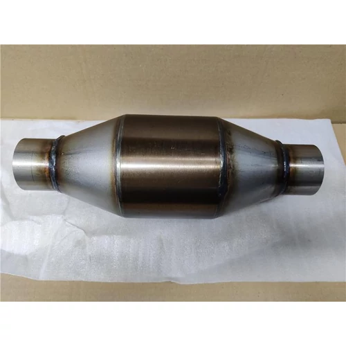 Fémbetétes kerek versenykatalizátor, Ø60mm, 2000-3000 cm3, EURO4, 200 cellás