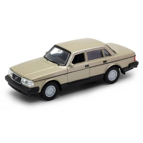 Makett autó, 1:34, Volvo 240 GL, arany