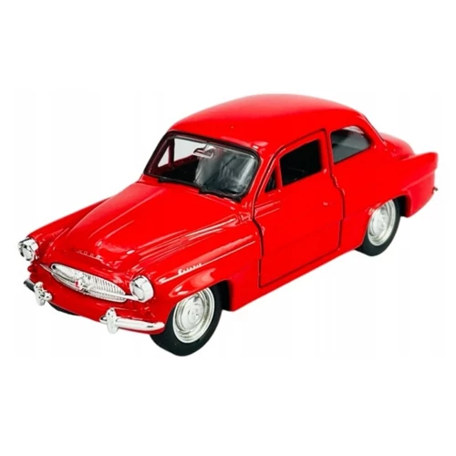 Makett autó, 1:34, Skoda Octavia, piros