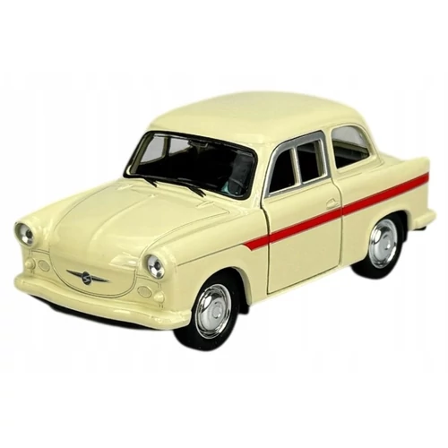 Makett autó, 1:34, Trabant P50/P60, krém