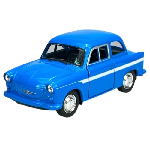 Makett autó, 1:34, Trabant P50/P60, kék