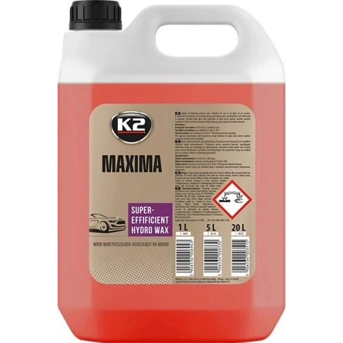 K2AUTO vízlepergető, 5l (PRO MAXIMA)