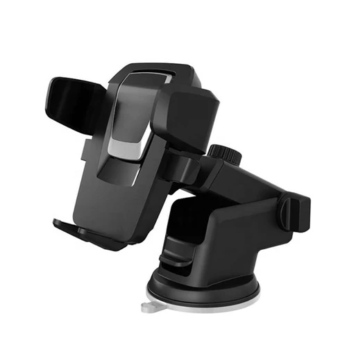 Stabil telefontartó, műszerfalra és szélvédőre rögzíthető, automata zárás