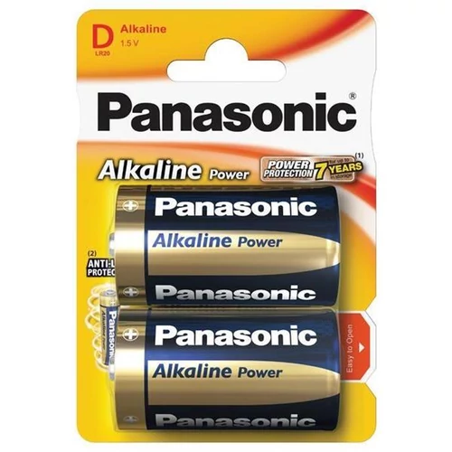 Panasonic LR20APB/2BP 1,5 D/góliát tartós alkáli elem 2db/csomag