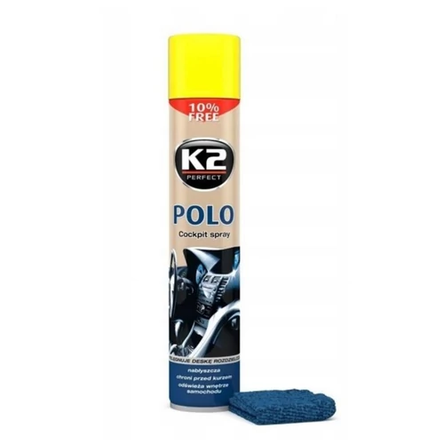 K2AUTO citrom illatú műszerfal ápoló spray, 750ml, POLO