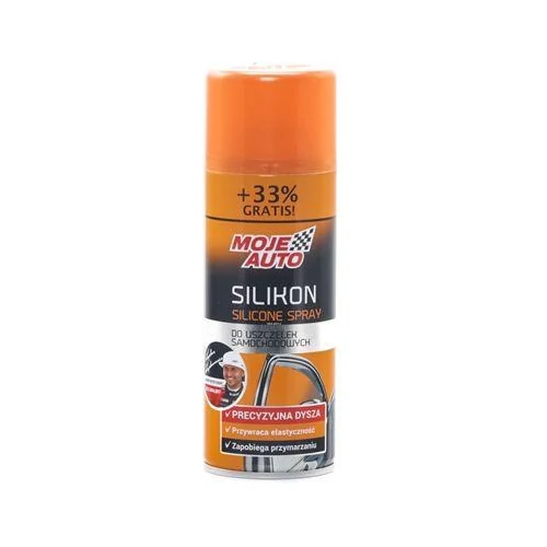 MOJE AUTO szilikon tömítő spray, Gumiápoló, 400 ml