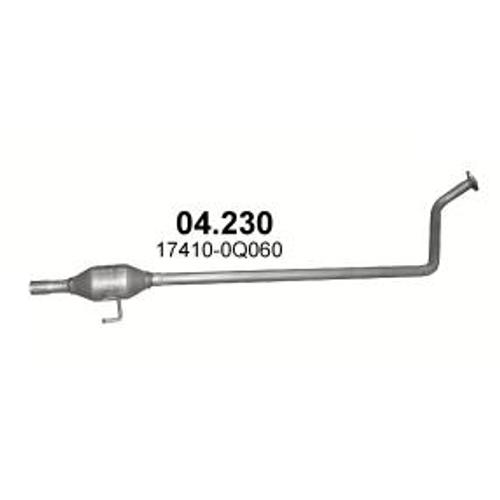 Marix középső kipufogódob, Citroen C1/Peugeot 108/Toyota Aygo 1.0, 2014-