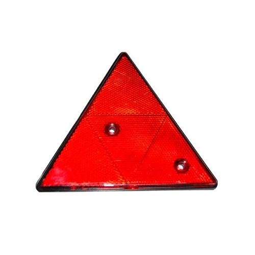 Prizma, háromszög, piros, két furattal (A-MP016.1, BA-ODB021)