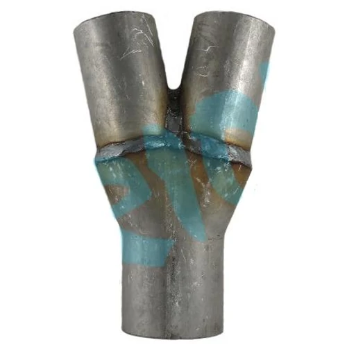 Univerzális kipufogócső elosztó Y, 1x50, 2x42 mm