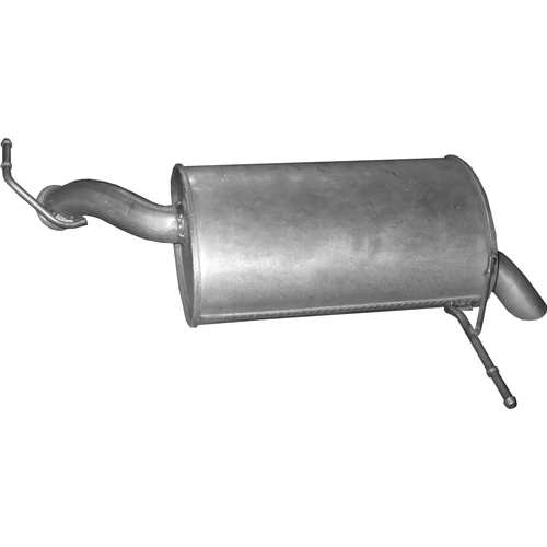 Polmo hátsó kipufogódob, Peugeot 407, 2.2, sdn/kombi, 2004-