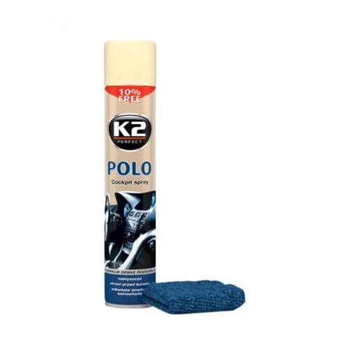 K2AUTO műszerfal ápoló spray, vanília, 750ml, POLO