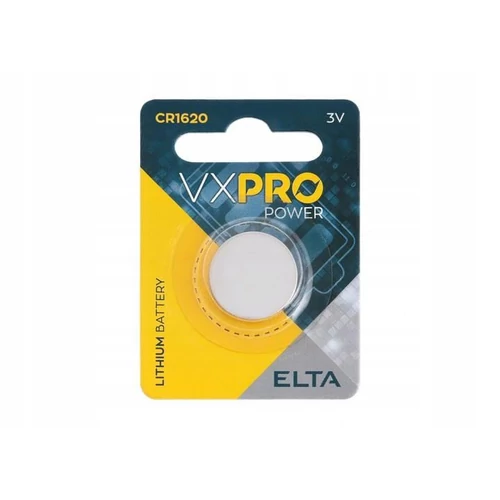 Lithium gombelem- CR1620, 3V