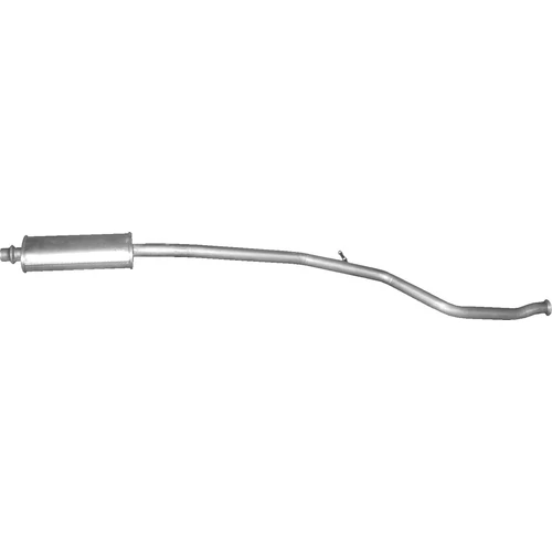 Polmo középső kipufogódob, Peugeot 206, 1.6, 2000.10-2005.10