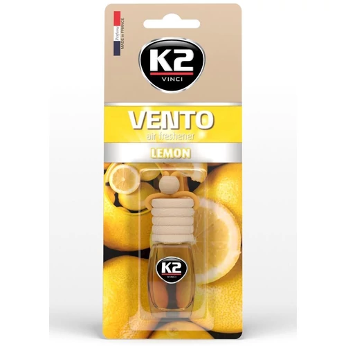 K2AUTOcitromillatúlégfrissítőüvegben8mlVENTOLEMONTermék