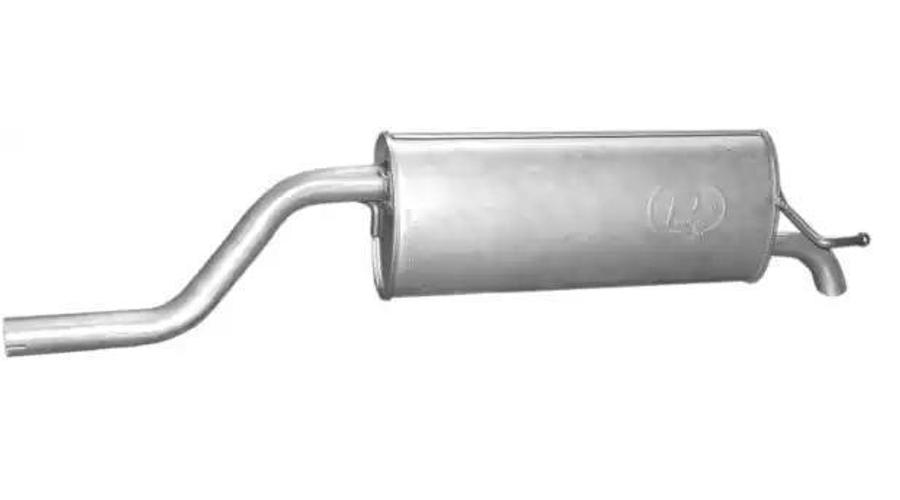 Edex hátsó kipufogódob, Fiat Grande Punto, Opel Corsa D, 1.0-1.2, 2005-