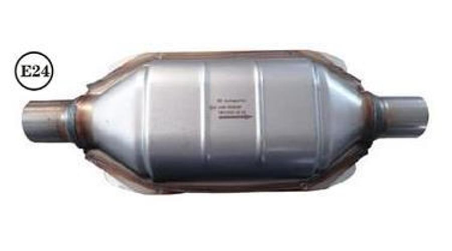 SBAUTOPARTS KATCP1545E5-CH Univerzális ovál kerámiabetétes katalizátor, O45mm, 700-1600 cm3, EURO5