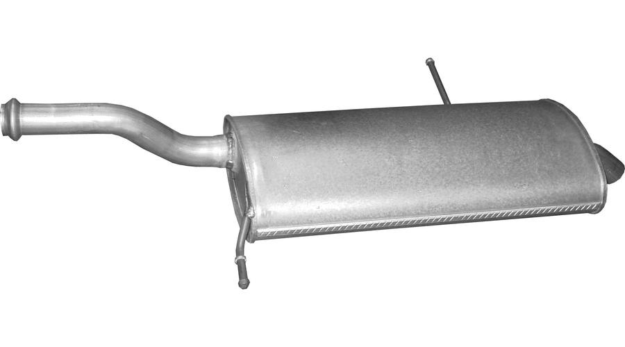 Polmo hátsó kipufogódob, Citroen C4 Grand Picasso, Peugeot 5008, 1.6D, 2006-