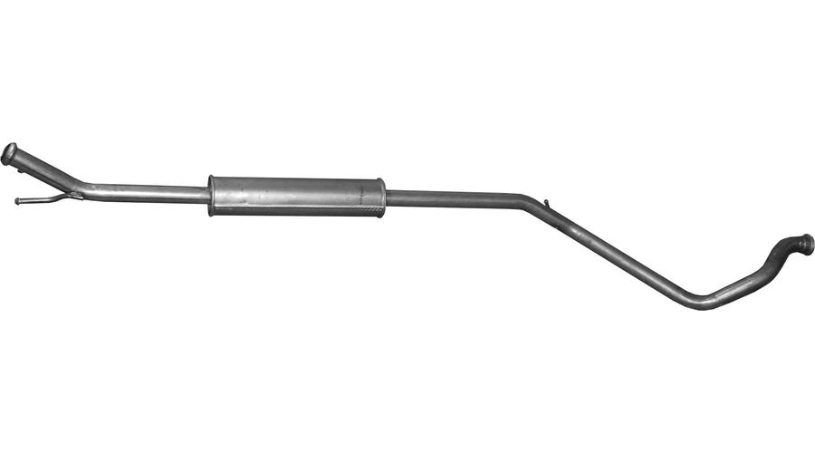 Polmo középső kipufogódob, Citroen C4, Peugeot 307 1.4, 2003-2010