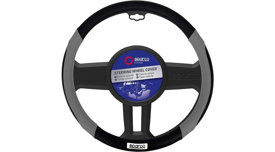 SPARCO AUKDOSPC1113GR Kormányvédő, szürke- fekete Sparco
