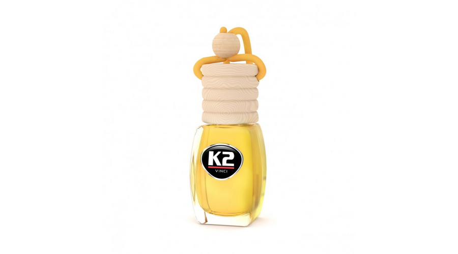 K2 GD-V455MEL K2AUTO citrom illatú légfrissítő üvegben, 8ml, VENTO LEMON