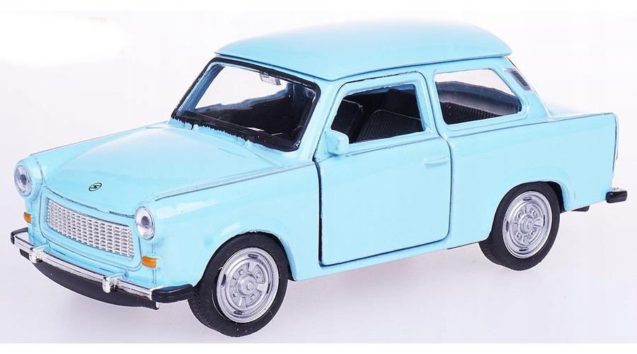 Makett autó, 01:34, kommunistTrabant 601, világosk