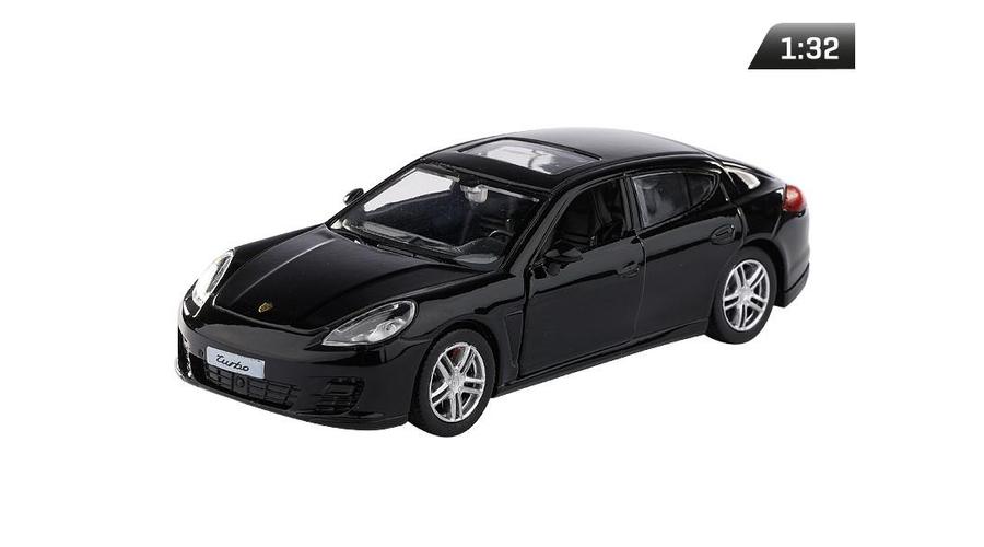 Makett autó, 1:43, RMZ Porsche Panamera Turbo, fekete