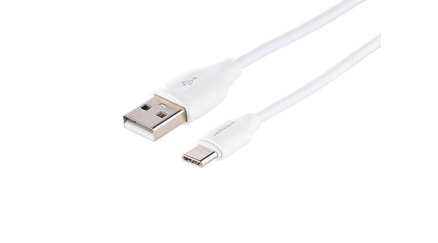 USB-USB C töltő és szinkronkábel, 100cm