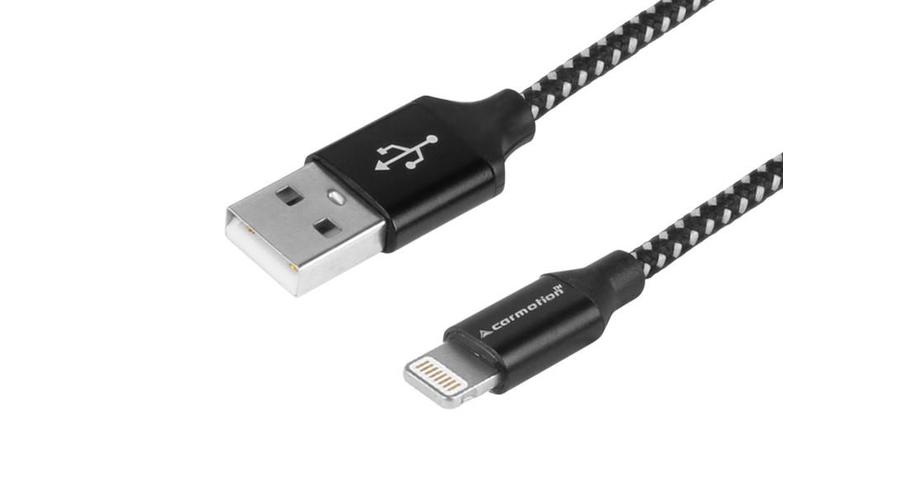 Töltő- és adatkábel USB-iPhone, 300cm