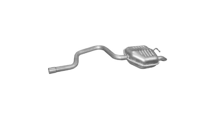 Edex hátsó kipufogódob, Ford Mondeo 4/5a 2.0TD, 2001-2007 (két darabban!)