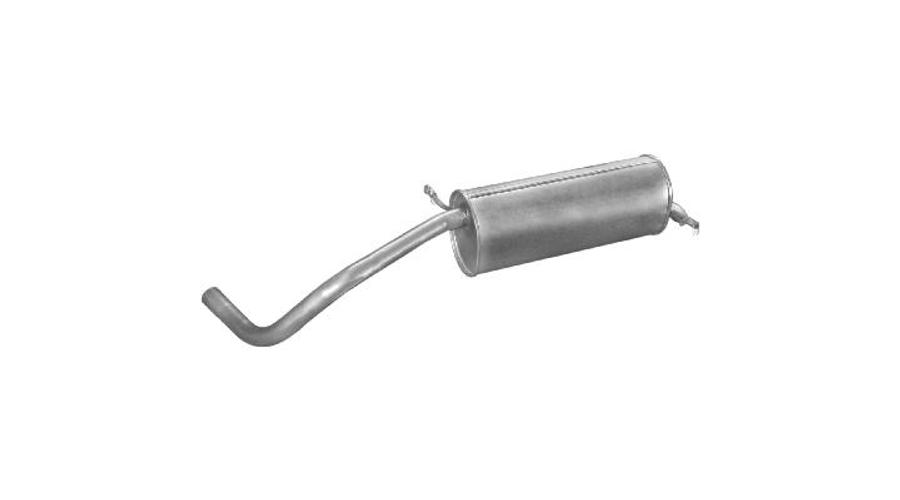 Edex hátsó kipufogódob, Skoda Fabia, Seat Ibiza, VW Polo, 1.2, 2001-2005.10