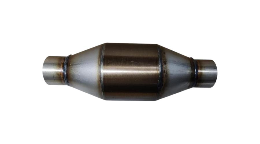 Fémbetétes kerek versenykatalizátor, O60mm, 2000 cm3-ig, EURO2, 100 cellás